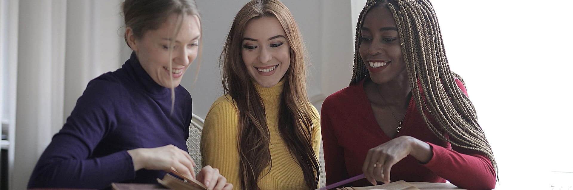 A session of a support group for women in recovery.