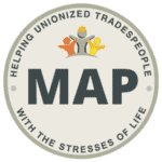 Members Assistance Program (MAP) for unionized tradespeople in Canada.